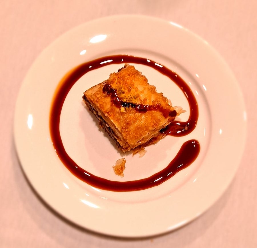Baklava at Elena