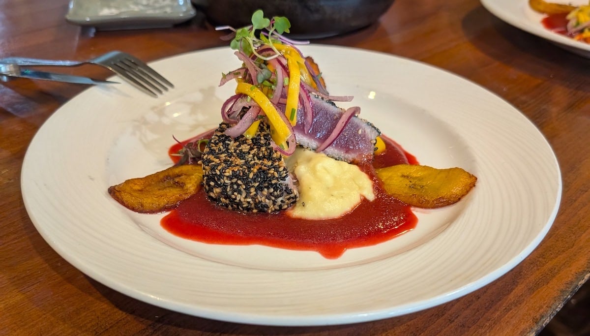 New menu at Violet's