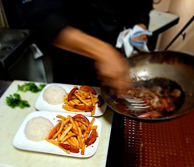 Lomo Saltado @ La Fusión