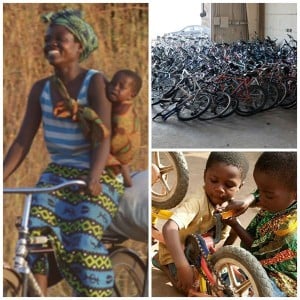 Used Bikes Bring Mobility To Families In Africa