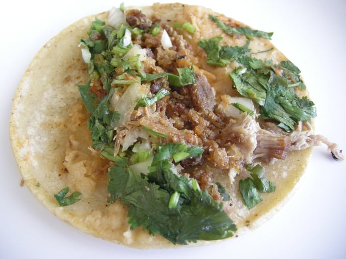 The Awe-Inspiring Chicharrones Taco at La Palma Mexicatessen - Joe Content - Table of Content