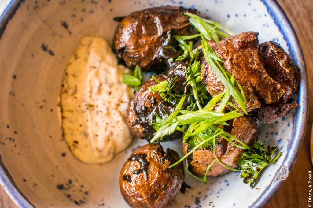 The smoked potatoes at Bar Tartine in the Mission (brunch)