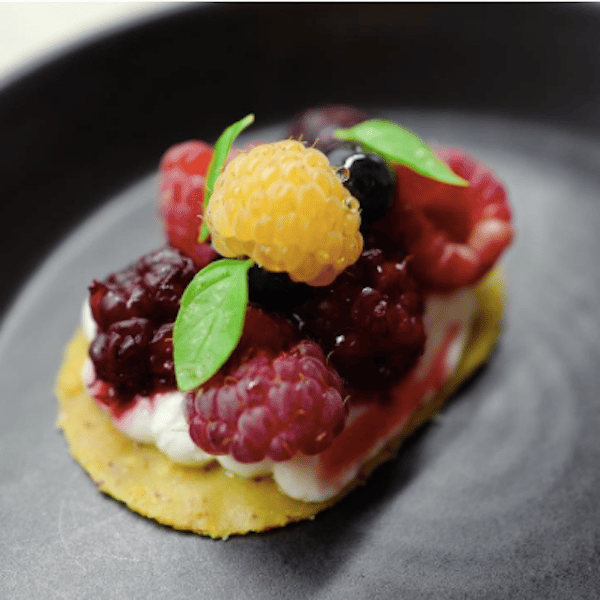 End of Summer berries at Californios in San Francisco - joecontent.net