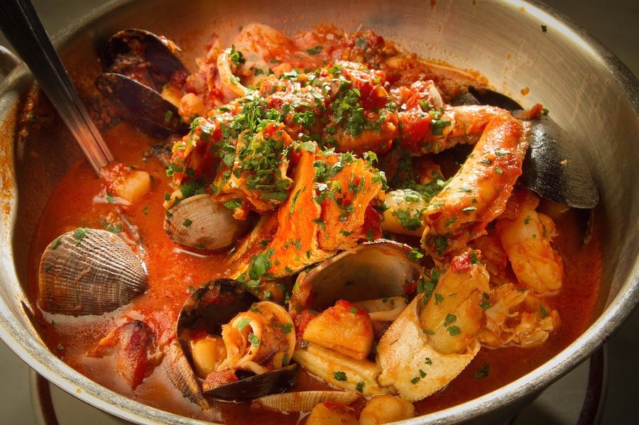 Sotto Mare's Famous Cioppino As It Is Served Today