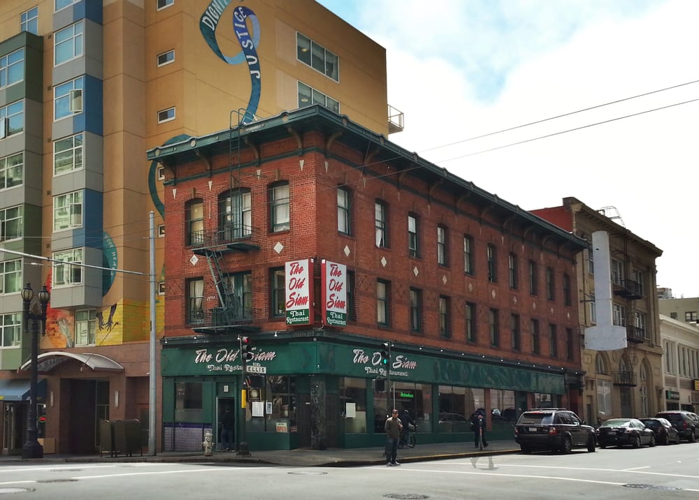 225 Ellis Street, Location of Jessie Hayman's Original Brothel, As It Appears Today