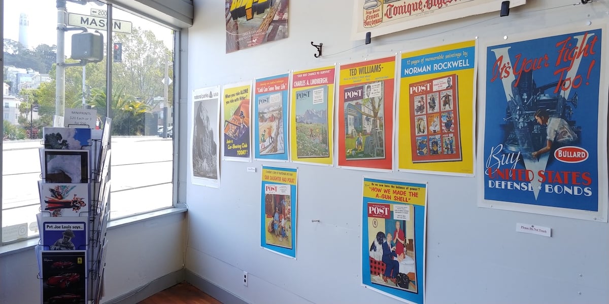 Saturday Evening Post at Real Old Paper Gallery